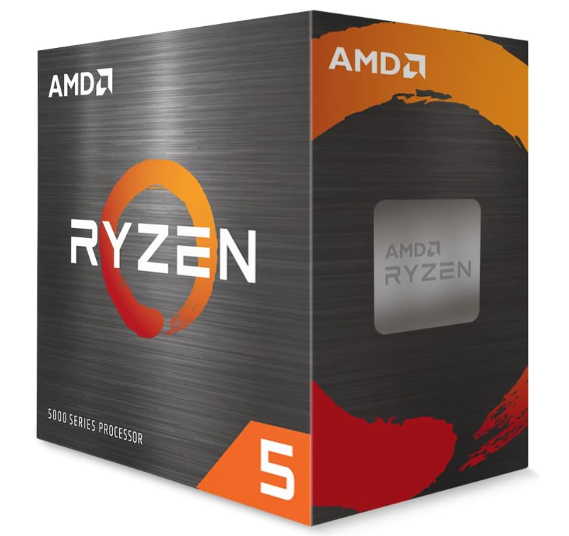 Processador AMD Ryzen 5 5500 100100000457BOX, Cerâmica cinza
